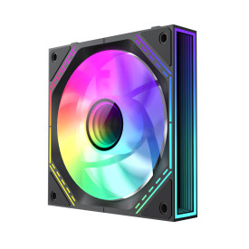 Комплект вентилатори Gamemax Fan Pack 3-in-1 3x120mm - FN12A-S3I Black, Daisy-Chain, Addressable RGB