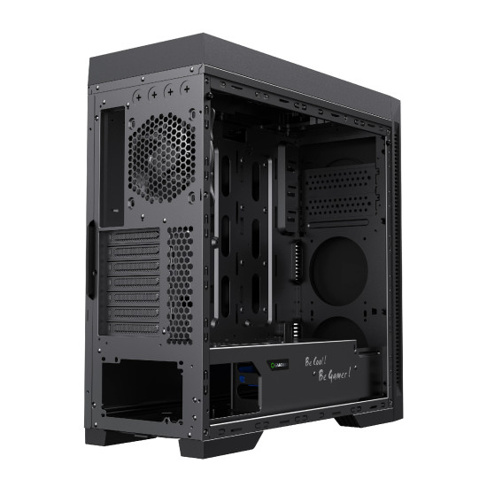 Кутия за компютър Gamemax Case EATX - Abyss TR - Addressable RGB