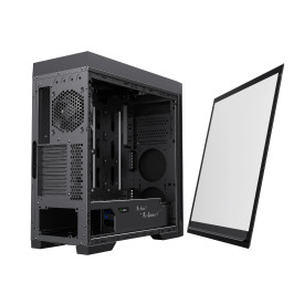 Кутия за компютър Gamemax Case EATX - Abyss TR - Addressable RGB