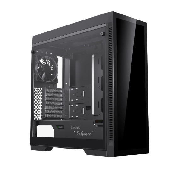 Кутия за компютър Gamemax Case EATX - Abyss TR - Addressable RGB