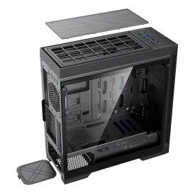 Кутия за компютър Gamemax Case EATX - Abyss TR - Addressable RGB
