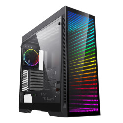 Кутия за компютър Gamemax Case EATX - Abyss TR - Addressable RGB