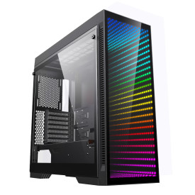 Кутия за компютър Gamemax Case EATX - Abyss TR - Addressable RGB