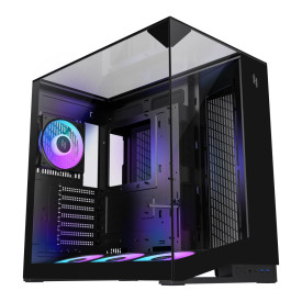 Кутия за компютър Gamemax Case ATX - NEX C56 VC BK