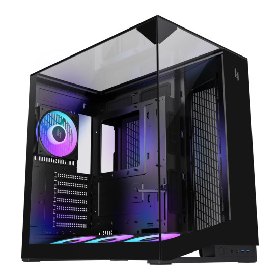 Кутия за компютър Gamemax Case ATX - NEX C56 VC BK