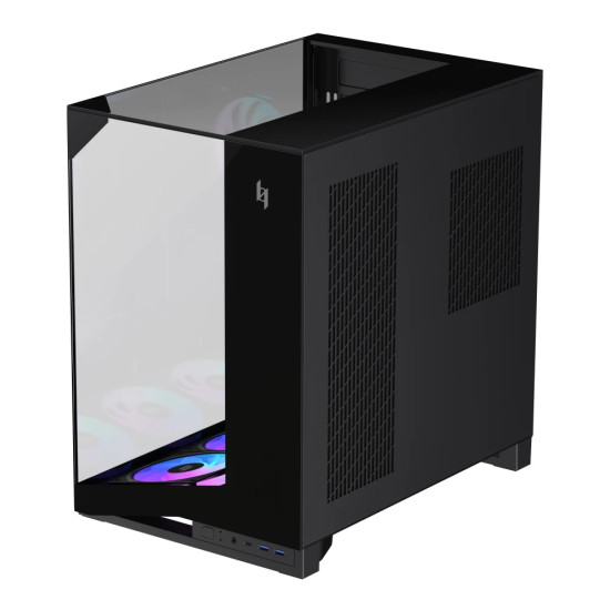 Кутия за компютър Gamemax Case ATX - NEX C56 VC BK