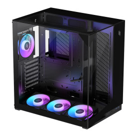 Кутия за компютър Gamemax Case ATX - NEX C56 VC BK