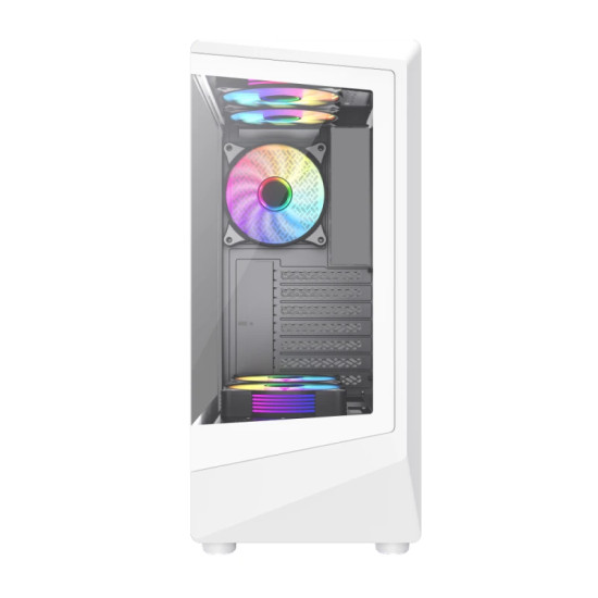 Кутия за компютър GameMax Vista COC, White