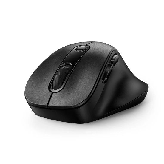 Безжична мишка Genius Wireless Silent Mouse Ergo 9000S - Silent, Bluetooth, 2.4G, Black