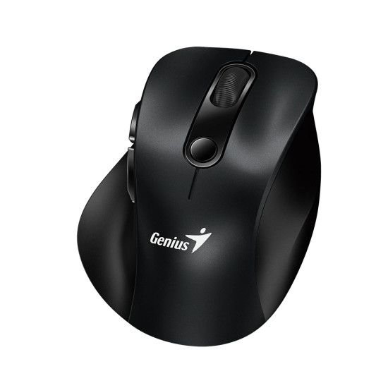 Безжична мишка Genius Wireless Silent Mouse Ergo 9000S - Silent, Bluetooth, 2.4G, Black