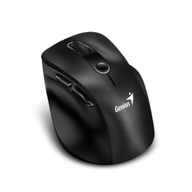 Безжична мишка Genius Wireless Silent Mouse Ergo 9000S - Silent, Bluetooth, 2.4G, Black
