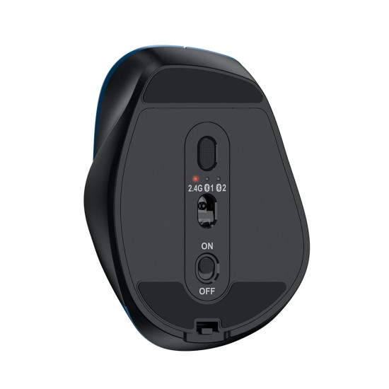 Безжична мишка Genius Wireless Silent Mouse Ergo 9000S - Silent, Bluetooth, 2.4G, Black