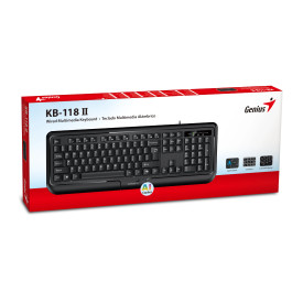 Клавиатура Genius Smart Keyboard KB-118 II Black - AI, BG Layout, USB