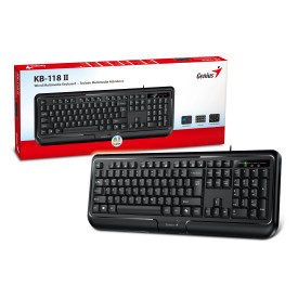 Клавиатура Genius Smart Keyboard KB-118 II Black - AI, BG Layout, USB