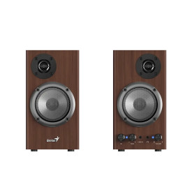 Тонколони Genius Speakers 2.0 - SP-HF500B - 16W RMS, 3D Surround, Wood