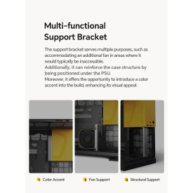 Кутия за компютър Geometric Future Case EATX - Model 5 Black/Grey