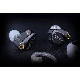 Слушалки KZ Hi-Fi In-Ear-Monitors - Castor Pro Gray No Mic - Bass Up Edition
