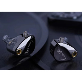 Слушалки KZ Hi-Fi In-Ear-Monitors - Castor Pro Gray No Mic - Bass Up Edition