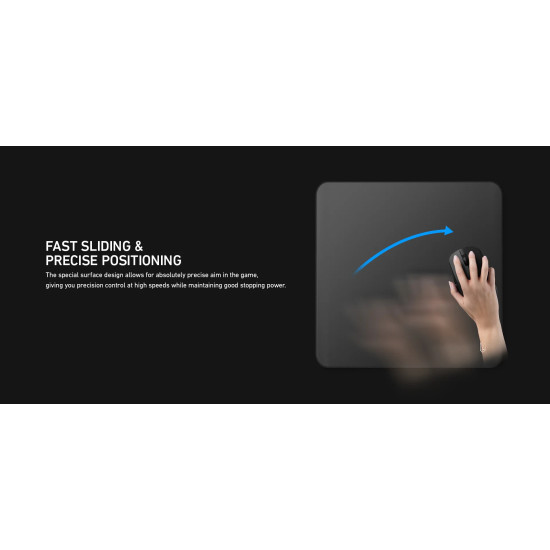 Подложка за мишка Lamzu Gaming Mousepad Energon Pro - Japan Poron Base, 500 x 500 mm