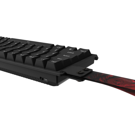 Клавиатура Madlions Professional Gaming Mechanical Keyboard MAD 68 HE Flagship - 8K, Magnetic Amber Pro Switches - Black