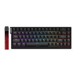 Клавиатура Madlions Professional Gaming Mechanical Keyboard MAD 68 HE Flagship - 8K, Magnetic Amber Pro Switches - Black