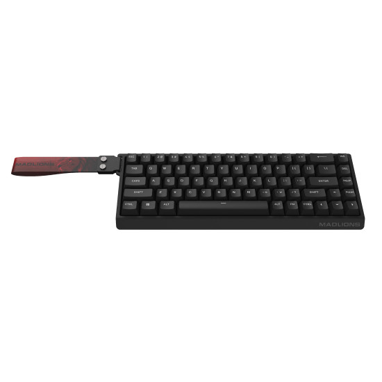 Клавиатура Madlions Professional Gaming Mechanical Keyboard MAD 68 HE Flagship - 8K, Magnetic Amber Pro Switches - Black