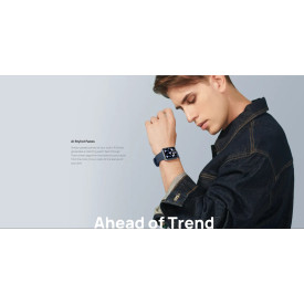 Смарт часовник Maimo Smartwatch - Maimo Watch Flow - Metallic Black - SPO2, HeartRate, GPS