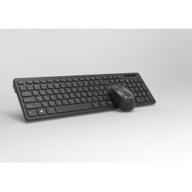 Комплект клавиатура и мишка Makki БДС Combo Keyboard and Mouse Wireless 2.4G BG low-profile chocolate - MAKKI-KB-KMX-C16