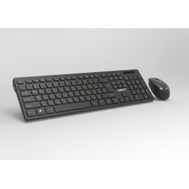 Комплект клавиатура и мишка Makki БДС Combo Keyboard and Mouse Wireless 2.4G BG low-profile chocolate - MAKKI-KB-KMX-C16
