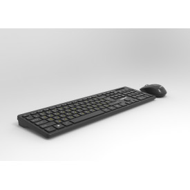 Комплект клавиатура и мишка Makki БДС Combo Keyboard and Mouse Wireless 2.4G BG low-profile chocolate - MAKKI-KB-KMX-C16