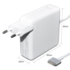 Зарядно за лаптоп Makki за Apple - 20V 4.25A 85W T tip G2 MagSafe2 - MAKKI-NA-AP-35
