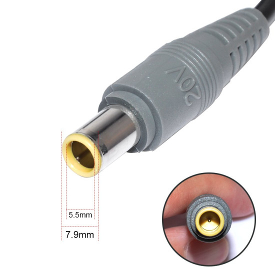 Зарядно за лаптоп Makki за Lenovo 20V 4.5A 90W 7.9x5.5mm - MAKKI-NA-LE-19