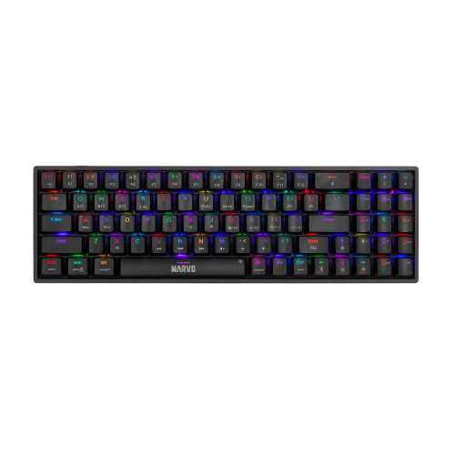 Безжична клавиатура Marvo Wireless Gaming Mechanical keyboard Shogo 78W - KG956W - Bluetooth 5.0, 2.4G
