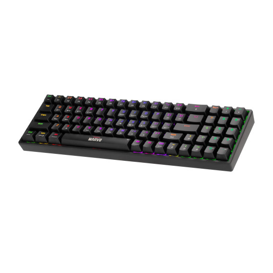 Безжична клавиатура Marvo Wireless Gaming Mechanical keyboard Shogo 78W - KG956W - Bluetooth 5.0, 2.4G