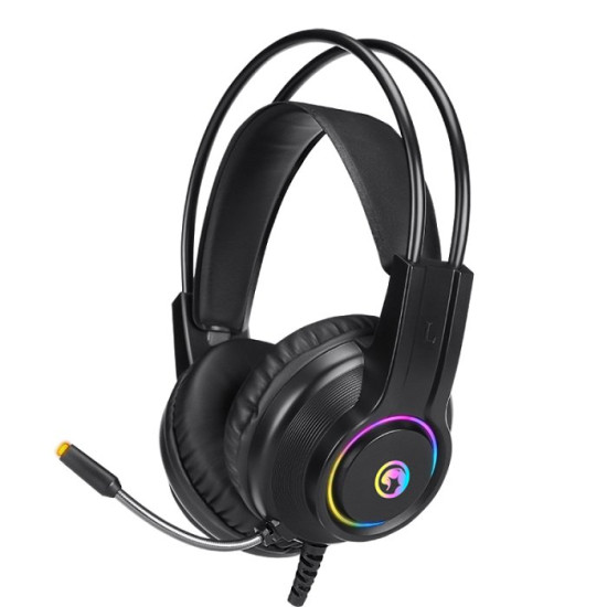 Слушалки Marvo Gaming Headphones HG8935 - 50mm, USB, RGB - MARVO-HG8935