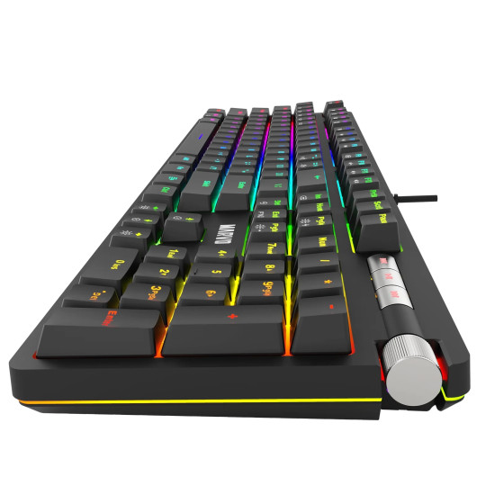 Клавиатура Marvo Gaming Keyboard Mechanical KG948 - 108 keys, RGB, Macros, Blue switches