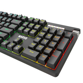 Клавиатура Marvo Gaming Keyboard Mechanical KG948 - 108 keys, RGB, Macros, Blue switches