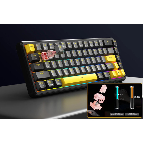 Безжична клавиатура Marvo KG964 Magma M40, Black