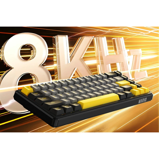 Безжична клавиатура Marvo KG964 Magma M40, Black