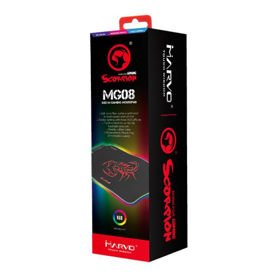 Подложка за мишка Marvo Gaming Mousepad MG08 - Size M, RGB