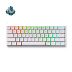Клавиатура MCHOSE Gaming Mechanical Keyboard Ace 60 Pro - 8K, TTC Uranus Magnetic Switch - Standard [Linear] (English US), White