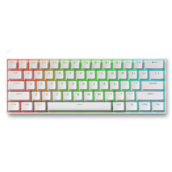 Клавиатура MCHOSE Gaming Mechanical Keyboard Ace 60 Pro - 8K, TTC Uranus Magnetic Switch - Standard [Linear] (English US), White