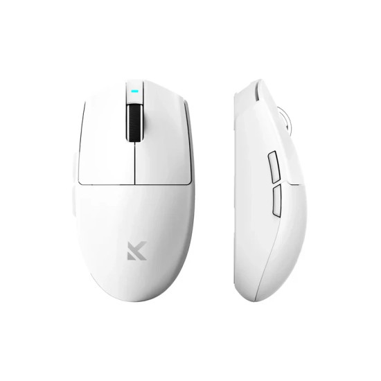 Безжична мишка MCHOSE G3 V2 White - Wireless Gaming Mouse - 1K, Omron Mechanical
