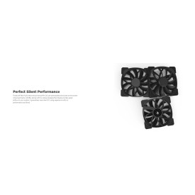 Кутия за компютър Montech AIR 1000 SILENT, Mid-tower Case, Sound Proofing Panels, 3x120mm Silent Fans, Black
