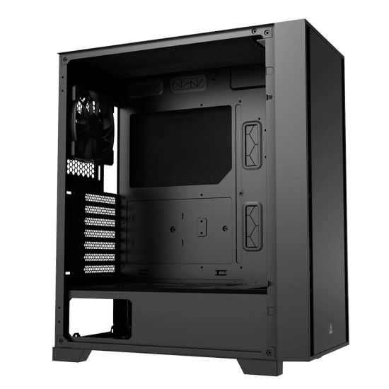 Кутия за компютър Montech AIR 1000 SILENT, Mid-tower Case, Sound Proofing Panels, 3x120mm Silent Fans, Black