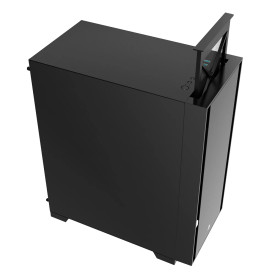 Кутия за компютър Montech AIR 1000 SILENT, Mid-tower Case, Sound Proofing Panels, 3x120mm Silent Fans, Black
