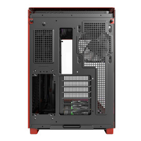 Кутия за компютър Montech KING 95 Pro, Dual Chamber Mid-tower Case, 6 ARGB Fans, 2 Front Panels, Red