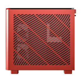 Кутия за компютър Montech KING 95 Pro, Dual Chamber Mid-tower Case, 6 ARGB Fans, 2 Front Panels, Red