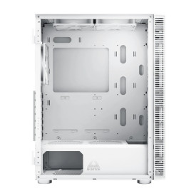Кутия за компютър Montech X3 GLASS, Mid-tower Case, TG, 6 fixed RGB Fans, White