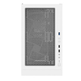 Кутия за компютър Montech X3 GLASS, Mid-tower Case, TG, 6 fixed RGB Fans, White